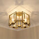 Marco 4 Light 16 inch White Gold Flush Mount Ceiling Light